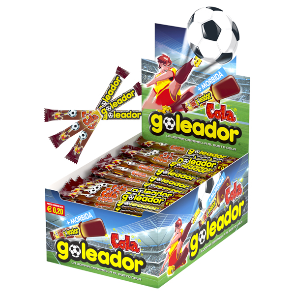 Caramella gommosa Goleador - Cola Extra gusto - conf 200 pezzi