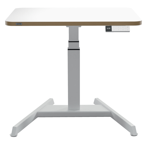 Scrivania Compatta Elettrica Sit-Stand - fissa - 80 x 60 x 65-130 cm - bianco - Leitz