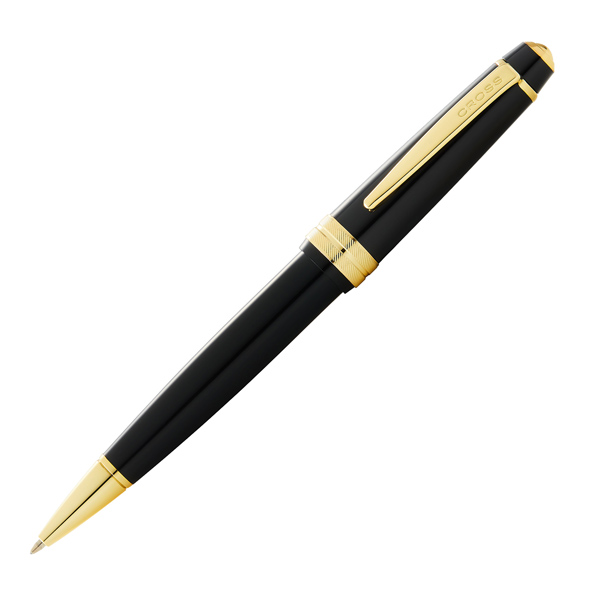 Penna sfera Bailey Light - punta F - fusto nero/oro - Cross