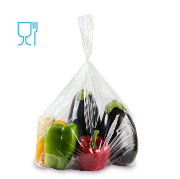 Sacchetti Rex per alimenti - 50 x 70 cm - 30 micron - PE - trasparente - Gandolfi - conf. 50 pezzi