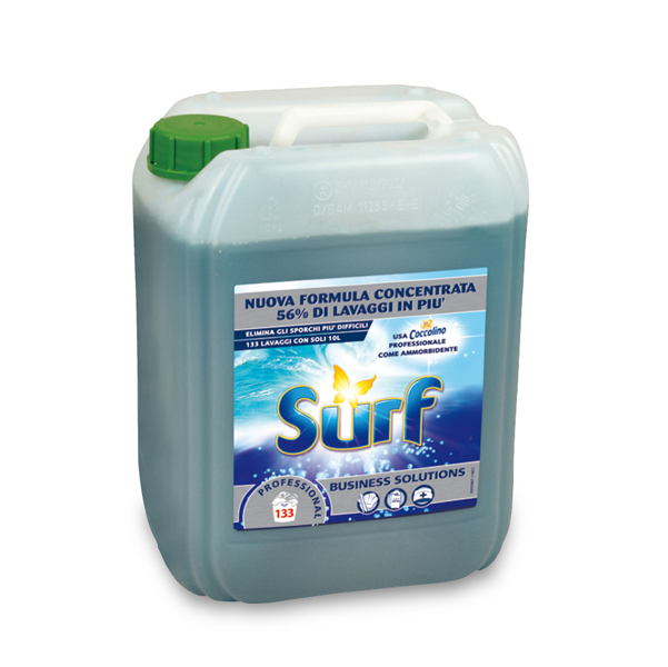 Detersivo liquido lavatrice - 10 L - Surf