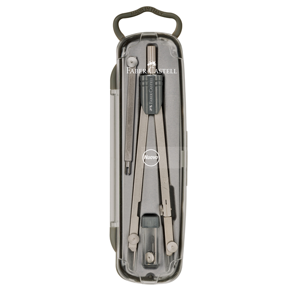 Compasso Start - prolunga fissa - diametro max cerchio 390mm - Faber-Castell