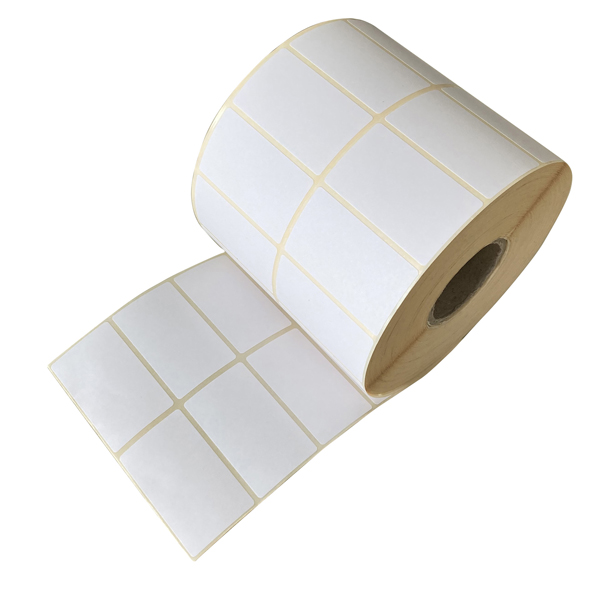 Etichette per trasferimento termico diretto - 2 piste - 40 x 12 mm - Printex - rotolo da 5000 pezzi