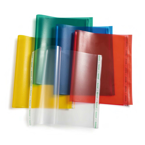 Coprilibro Glass - 50 x 31 cm - PP - 145 mic - c/adesivo - goffrato - trasparente neutro - Colorosa