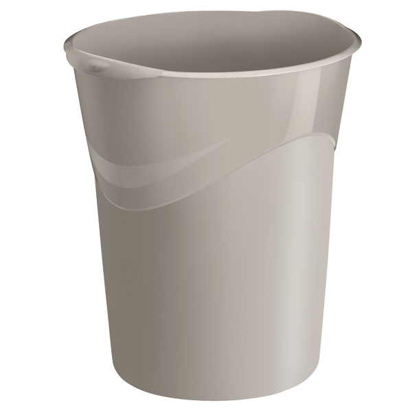 Cestino gettacarte Terra nova - altezza 33,4 cm - diametro 30,5 cm - 14 L - sabbia - CEP