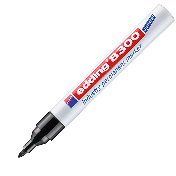 Marcatore industriale 8300 - permanente – 1,5 a 3 mm - nero – Edding