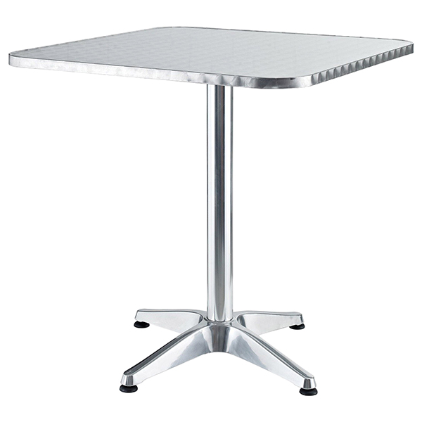 Sedia attesa - alluminio - 54 x 59 x 74 cm - Verdelook