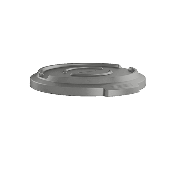 Coperchio per pattumiera Cestone Titan - grigio - Rotho