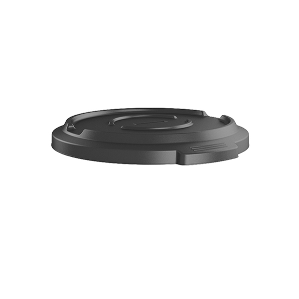 Coperchio per pattumiera Cestone Titan - nero - Rotho