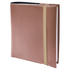Agenda settimanale Time&Life 2027 - 16 x 16 cm - rame metal - Quo Vadis